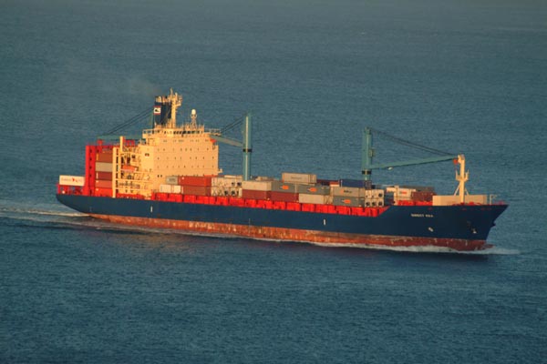 container ship